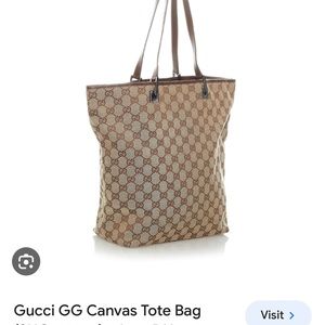 EUC Vintage Ophidia Monogram Mini Gucci Tote